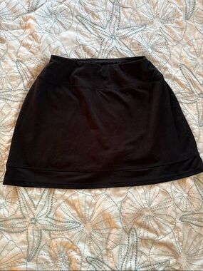 DSG Black Athletic Skort with Clean A-Line